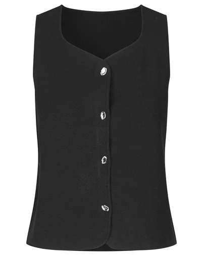Mbym - Hearttie-M Knit Top - Black
